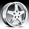 Milanni Kool Whip 5 446 Chrome 15 X 6.5 Inch Wheels