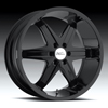 Milanni Kool Whip 6 Black 22 X 9.5 Inch Wheels