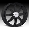 Milanni Kool Whip 8 446 Matte Black Wheel Packages