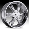 Milanni Stellar Type 452 Chrome 17 X 8 Inch Wheels