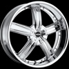 MKW Type 103 Chrome 18 X 7.5 Inch Wheel
