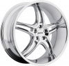 MKW M113 (5 Spokes) 22X9.5 Chrome