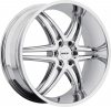 MKW M113 (6 Spokes) 24X9.5 Chrome