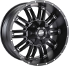 MKW M80 17X9 Satin Black