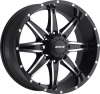 MKW M89 (8 Spokes) 18X9 Satin Black