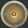 Mob Spoke 150 STD Gold Center 20 X 8 Inch Wheel