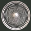 Mob Spoke 240 STD Chrome 24 X 9.5 Inch Wheel
