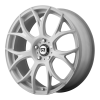 Motegi MR126 17X8 Matt White With Milled Accents