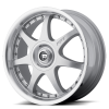 Motegi MR237 FF7 17X7 Silver with Clear Coat