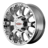 Moto Metal MO956 17X8 Chrome Plated