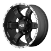 Moto Metal MO967 20X10 Satin Black With Clearcoat