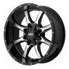 Moto Metal MO970 20X10 Gloss Black With Milled Accents