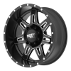 Moto Metal MO975 20X10 Satin Black With Milled Spokes And Flange
