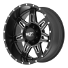 Moto Metal MO975 20X9 Satin Black With Milled Spokes And Flange