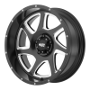 Moto Metal MO976 20X12 Satin Black Black With Milled Spokes And Flange