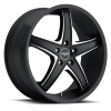 Noir Tux 20X8 Black Machined