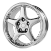 OE Creations PR103 17X9.5 Chrome Plated