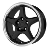 OE Creations PR103 17X9.5 Gloss Black With Machined Lip