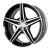OE Creations PR115 19X8.5 Gloss Black With Machined Spoke And Lip