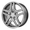 OE Creations PR128 17X7.5 Hyper Silver
