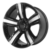 OE Creations PR155 20X9 Satin Black