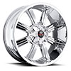 Off Road Monster M03 Chrome 17 X 9 Inch Wheel