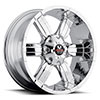 Off Road Monster M06 Chrome 20 X 9 Inch Wheel