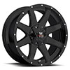 Off Road Monster M08 Black 18 X 9 Inch Wheel
