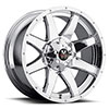 Off Road Monster M08 Chrome 18 X 9 Inch Wheel