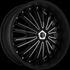 Onyx 901 Black 20 x 8 Inch Wheel