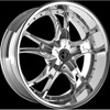 Onyx 903 Chome 20 x 8 Inch Wheel