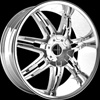 Onyx 904 Chrome 22 x 9 Inch Wheel