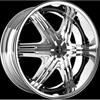 Onyx 906 Chrome 22 x 8 Inch Wheel