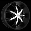 Onyx 907 Black 24 X 9 Inch Wheel