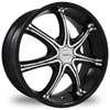 Pinnacle P35 Elite Black Machined Wheel Packages