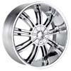 Pinnacle P37 Turbo Chrome FWD 17 X 7.5 Inch Wheels