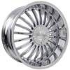 Pinnacle P38 Silo Chrome FWD 18 X 7.5 Inch Wheels