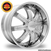 Pinnacle P46 Spade Chrome FWD 18 x 7.5