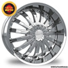 Pinnacle P50 Swagg Chrome FWD 20 x 8.5