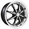 Pinnacle P52 Spider chrome 17 x 7.5