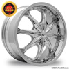 Pinnacle P52 Spider Chrome Wheel Packages