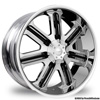 Pinnacle P58 Lex Chrome with Black Inserts
