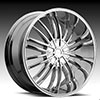 Pinnacle P62 Via Chrome 18 X 7.5 Inch Wheels
