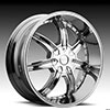 Pinnacle P64 Ziete Chrome 20 X 8.5 Inch Wheels