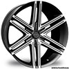 Pinnacle P66 Grotto Black Machined 18 X 7.5 Inch Wheels