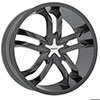 Pinnacle P68 Electra Gloss Black 18 X 7.5 Inch Wheels