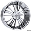 Pinnacle P74 Sage Chrome 17 X 7.5 Inch Wheels