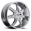 Pinnacle  P82 Nexxa 22X9.5 Chrome