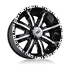 Rev 808 Dirty Harry Black Machined 18 X 9.5 Inch Wheels