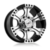 Rev 824 Shooter Black Machined Wheel Packages
